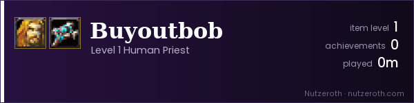 Signature card for Buyoutbob
