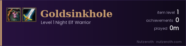 Signature card for Goldsinkhole