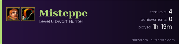 Signature card for Misteppe