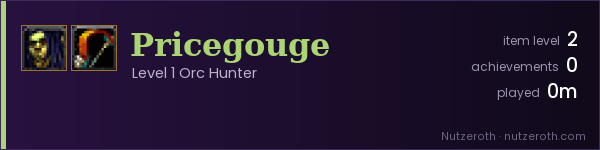 Signature card for Pricegouge